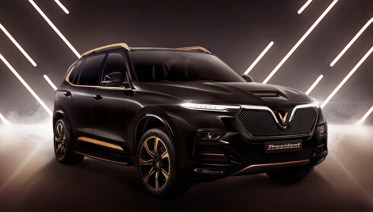 VinFast President 发表，420 Hp 的越南豪华 SUV ！