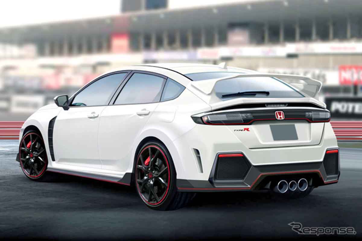 Honda Civic Type R 大改款渲染图登场，最大马力400 PS？