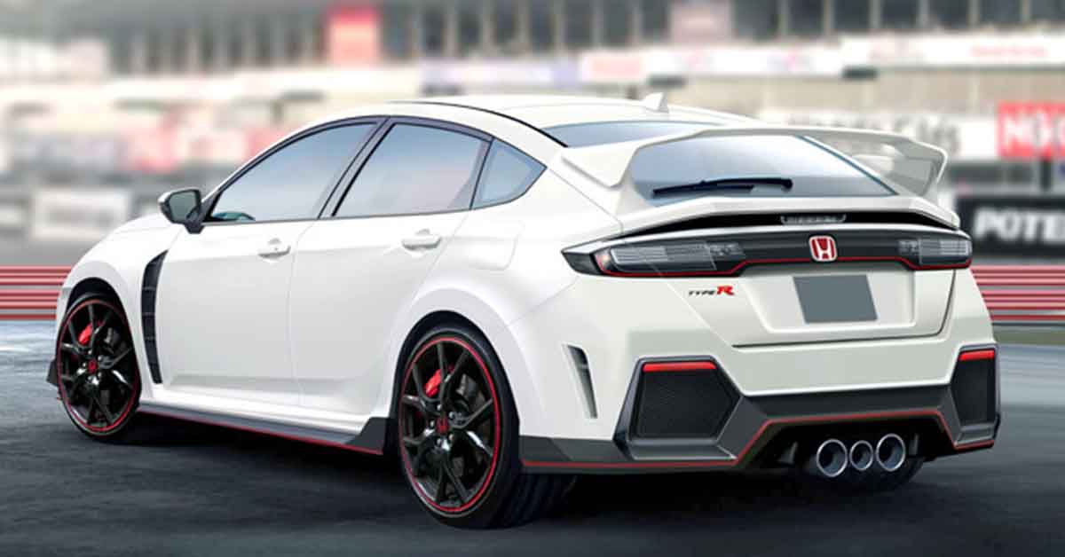Honda Civic Type R 大改款渲染图登场，最大马力400 PS？