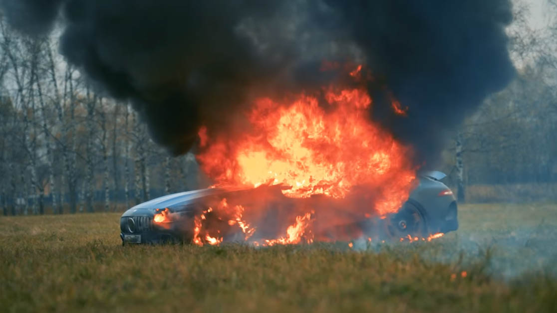 Mercedes-AMG GT63 S Burn