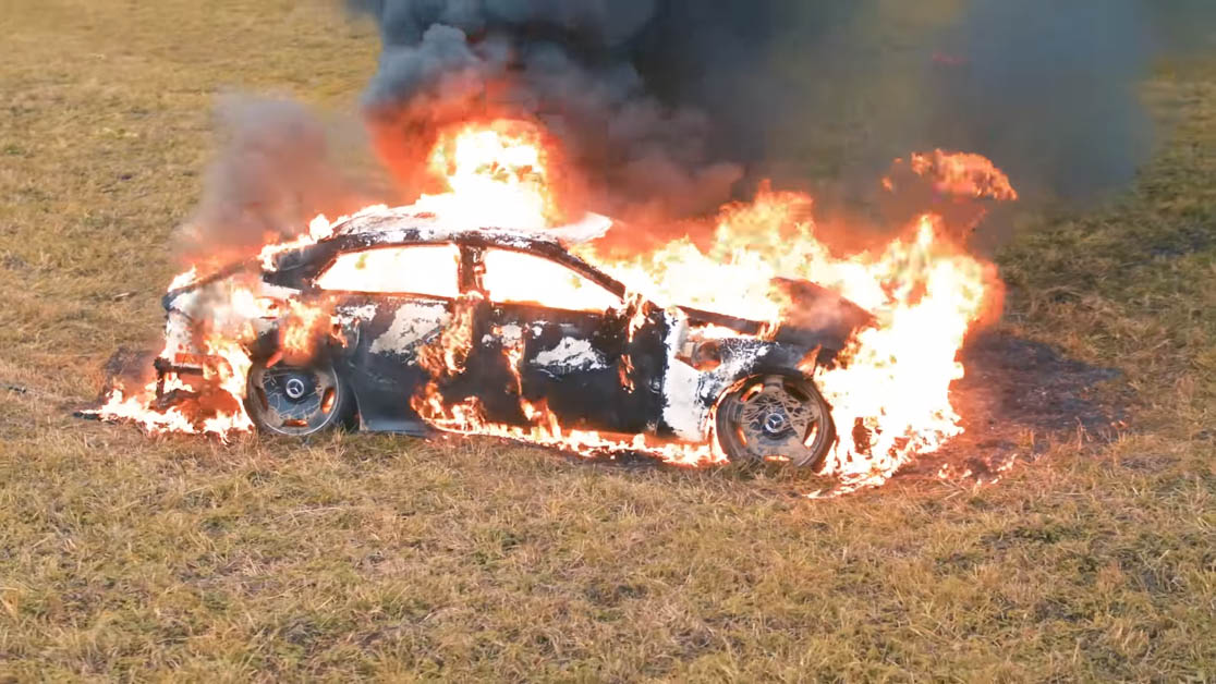 Mercedes-AMG GT63 S Burn