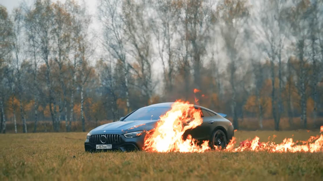 Mercedes-AMG GT63 S Burn