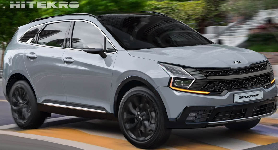 2021 Kia Sportage 假想图曝光，这个造型你们觉得如何？