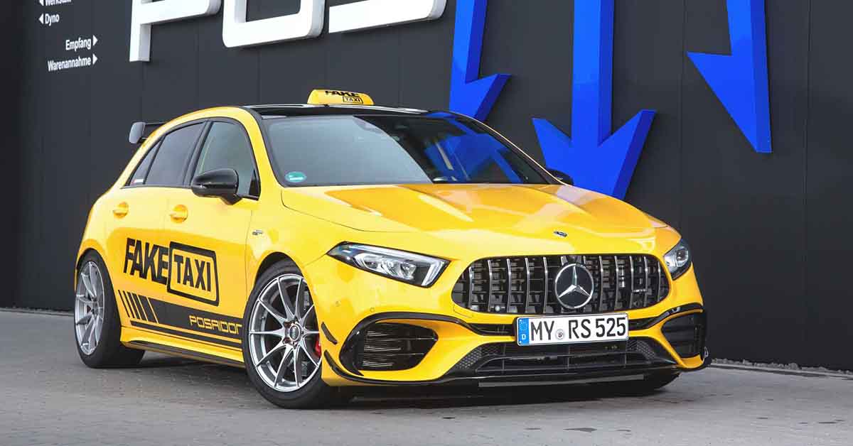 Mercedes-AMG A45 RS525 ，525 Hp的超级钢炮！
