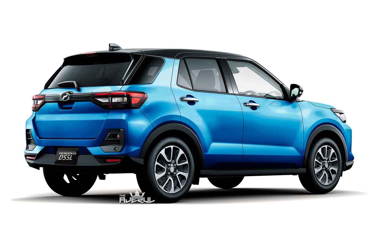 Perodua D55L SUV 首次现身，或搭1.0L涡轮引擎