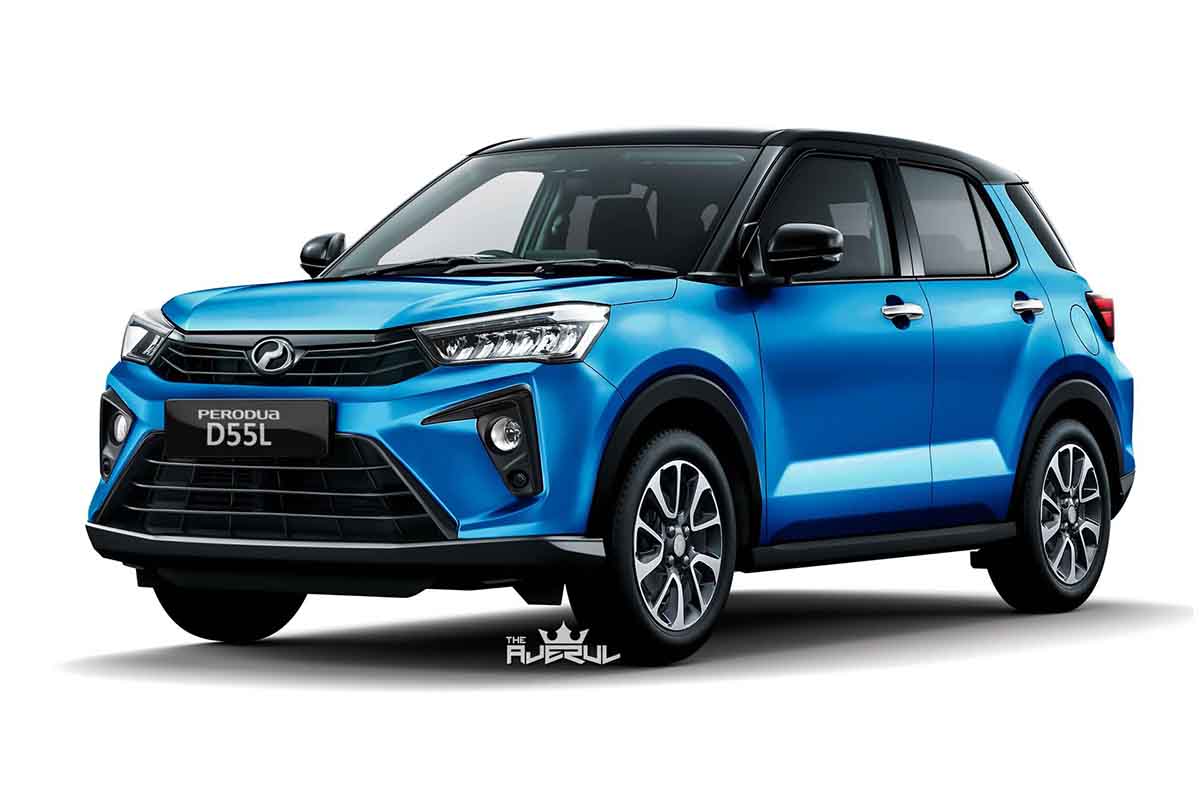 Perodua D55L SUV 首次现身，或搭1.0L涡轮引擎