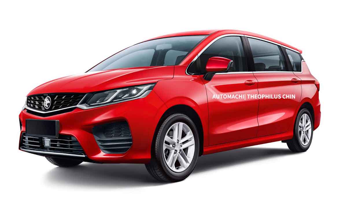 Proton Exora 大改款渲染图，这个设计怎么样？