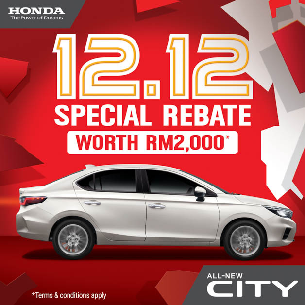 2020 Honda City 12.12 Sales