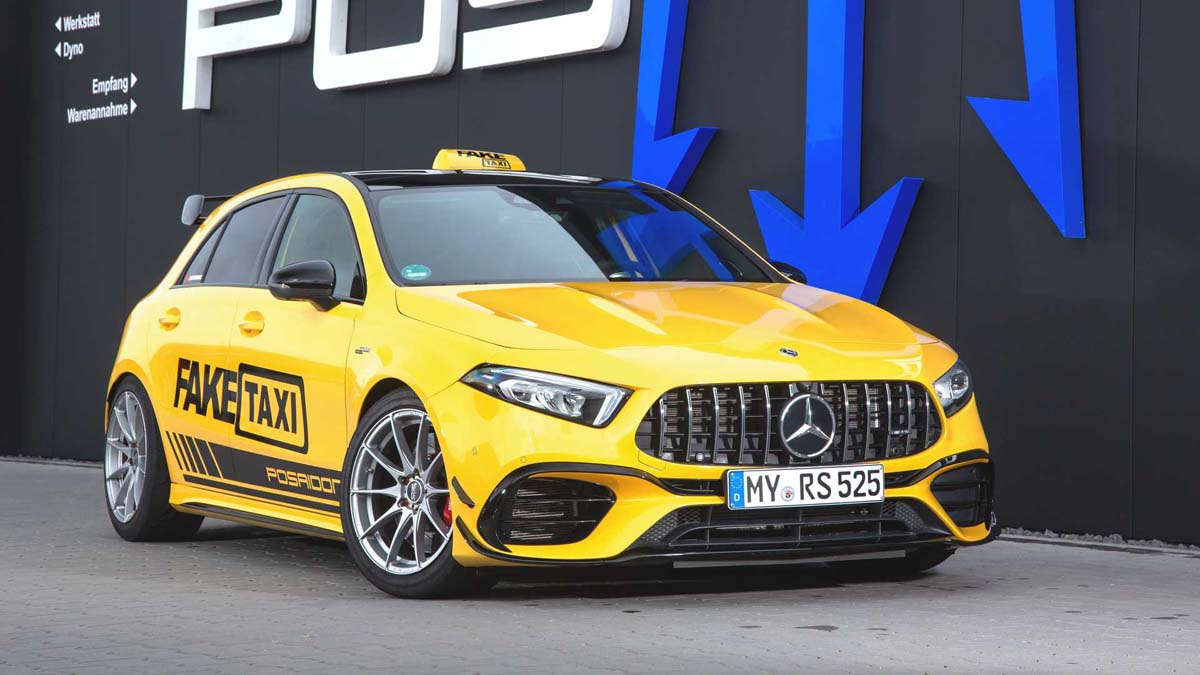 Mercedes-AMG A45 RS525 ,525 Hp的超级钢炮!