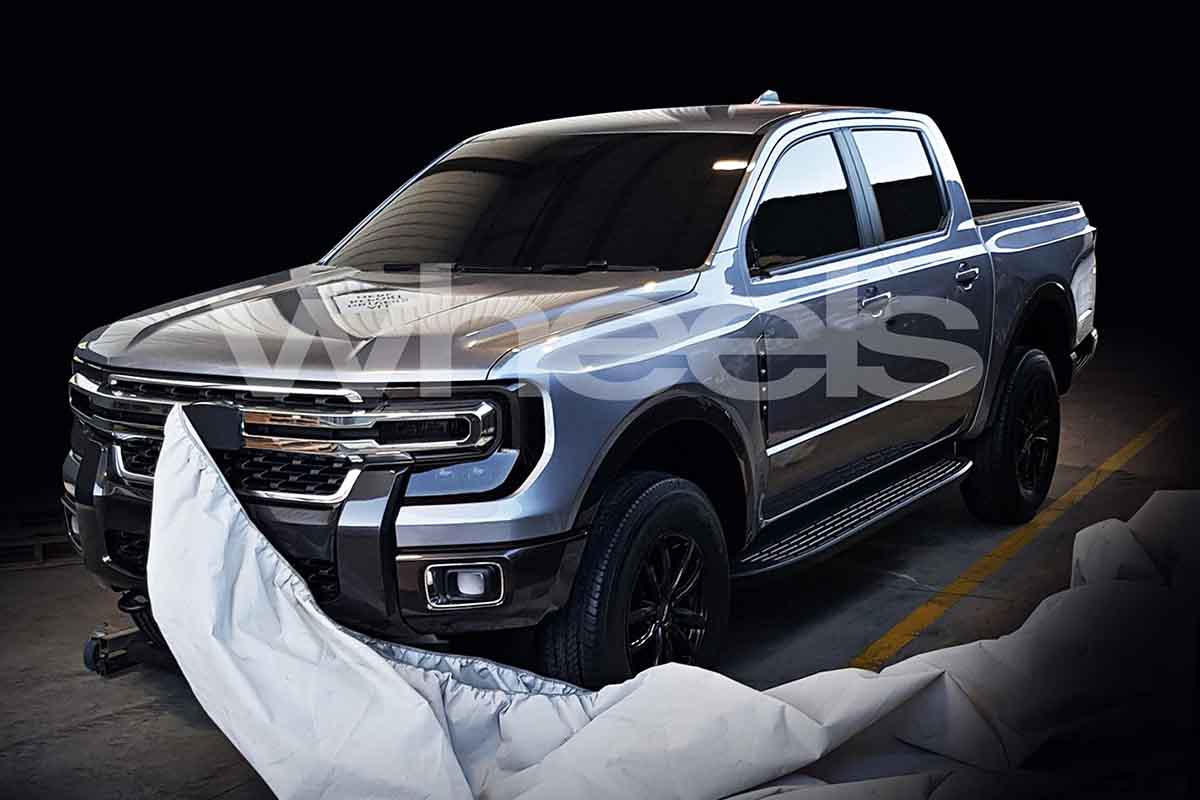 2022 Ford Ranger 现身测试,外观设计更硬派!