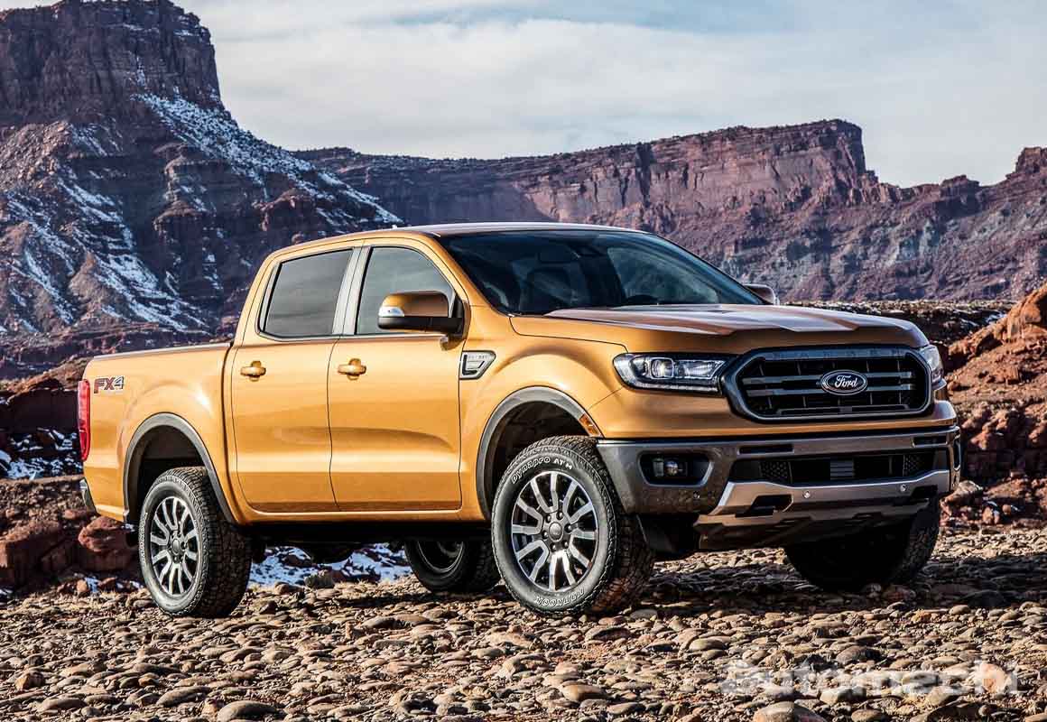 2022 Ford Ranger 现身测试,外观设计更硬派!