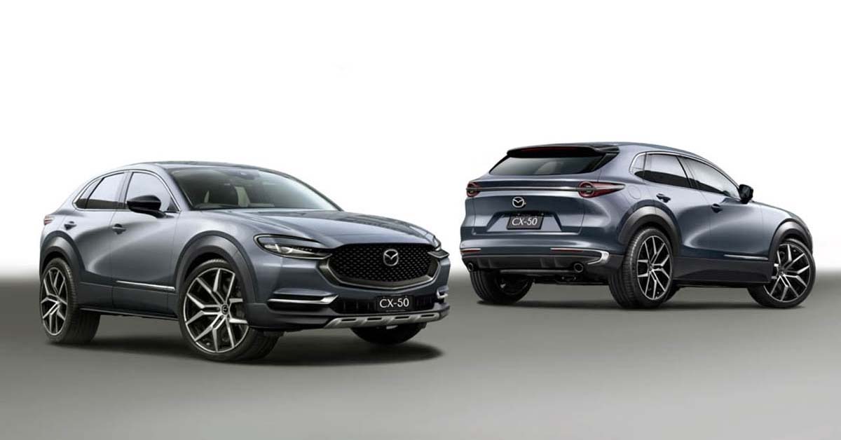 Mazda CX-50 渲染图登场，全新Coupe风SUV！