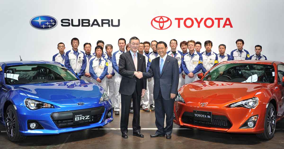 Toyota 正式收购 Subaru 成为旗下控股公司