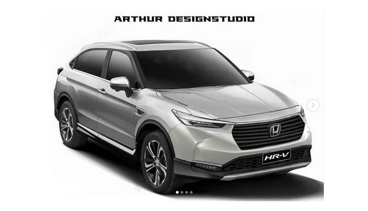 Honda Vezel 渲染图登场,实车2月18日发布!