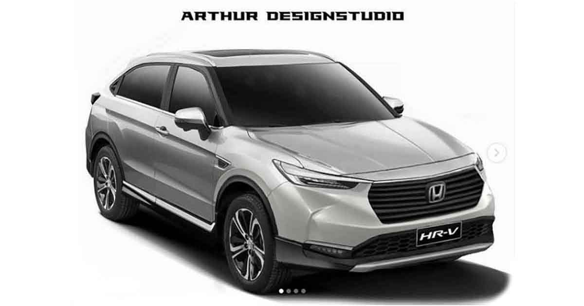 Honda Vezel 渲染图登场，实车2月18日发布！