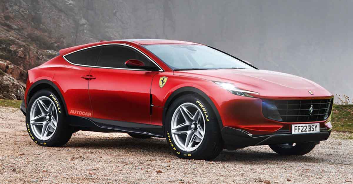 Ferrari Purosangue 现身测试，SUV的革命者！