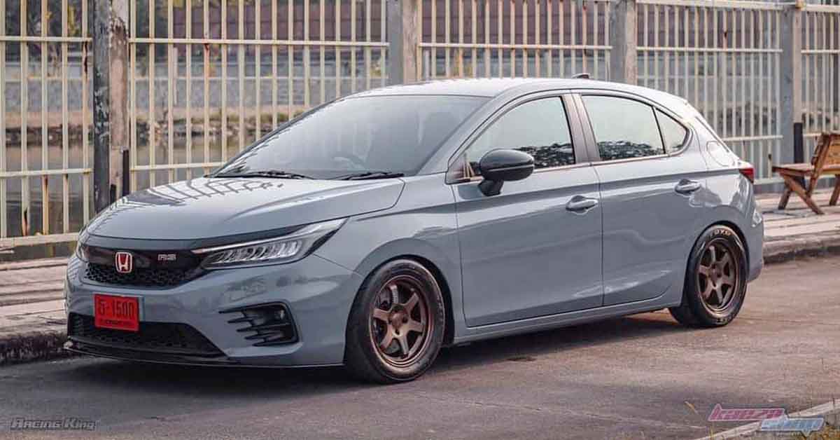 Honda City Hatchback 改装案例，这样帅不帅？