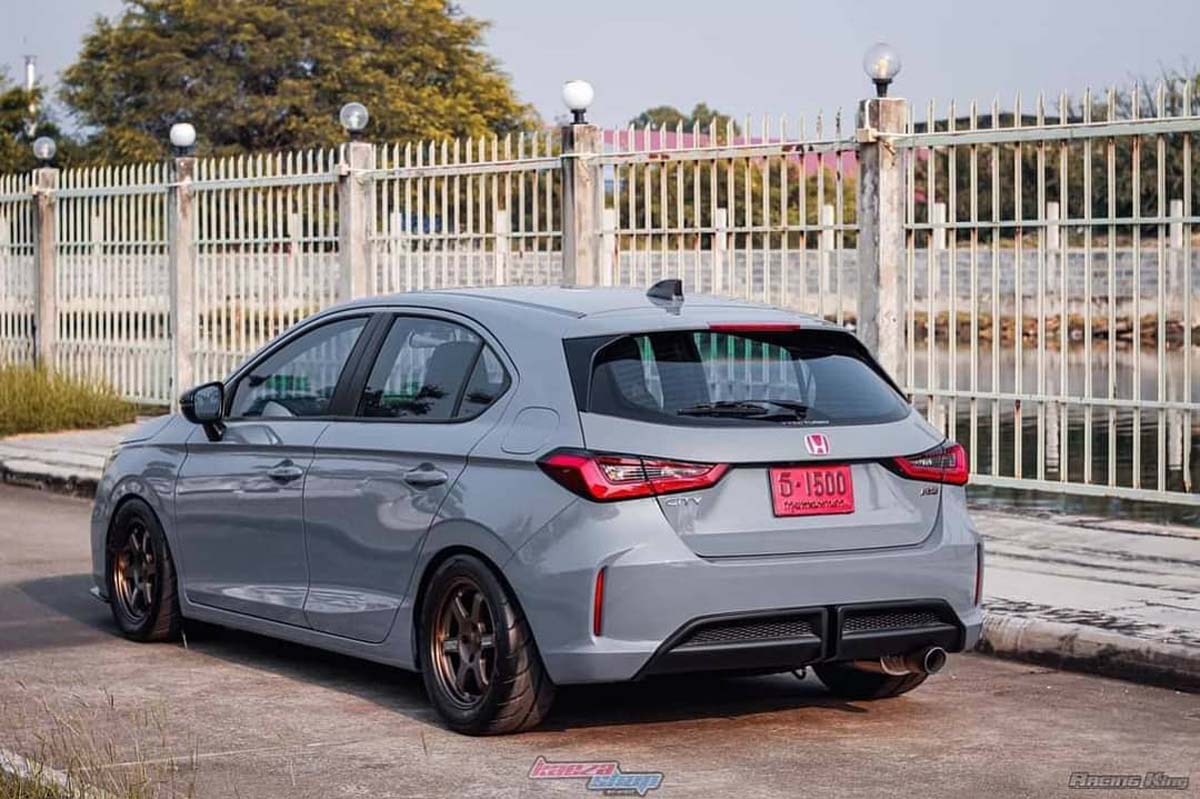 Honda City Hatchback 改装案例，这样的帅不帅？