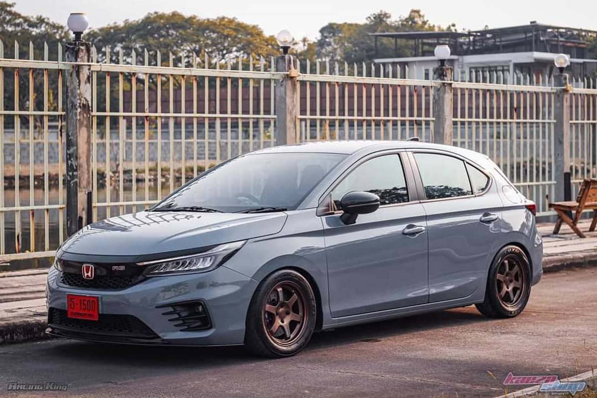 Honda City Hatchback 改装案例，这样的帅不帅？