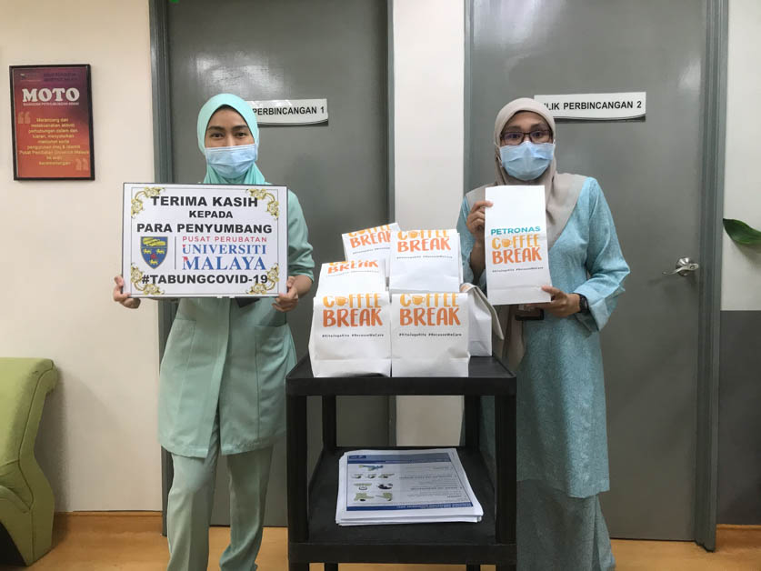 Petronas Dagangan Berhad 推出 Coffee Break 活动，为疫情前线人员献爱！