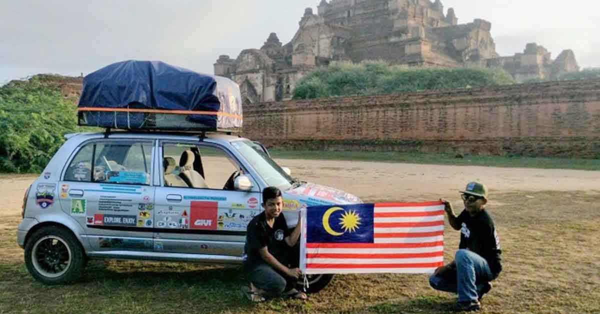 Perodua Kelisa 的冒险，前后穿越22个国家/地区！