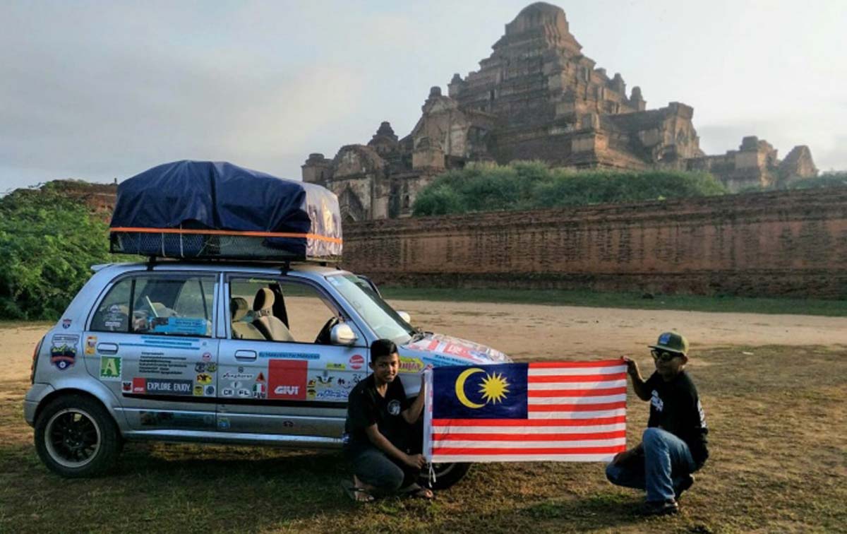 Perodua Kelisa 的冒险，前后穿越22个国家/地区！