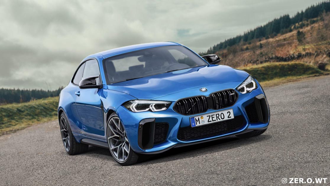 2022 BMW M2 首次现身，473Hp 的赛道猛兽？