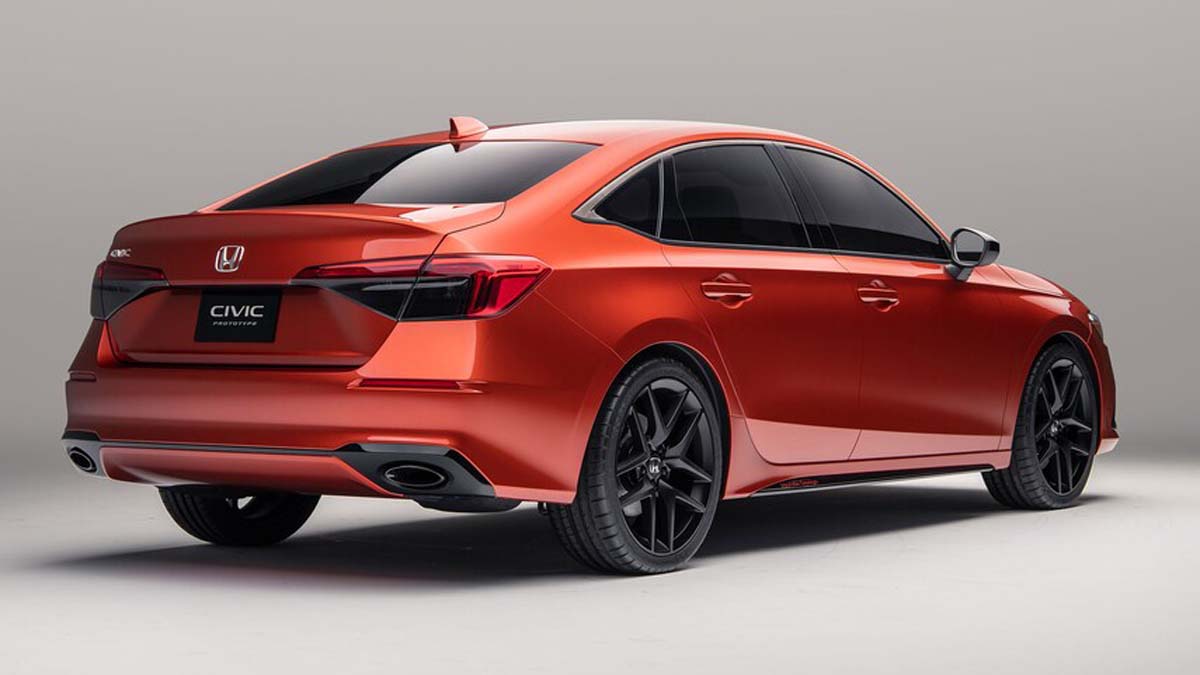 2021 Honda Civic 实车曝光,搭升级版涡轮引擎