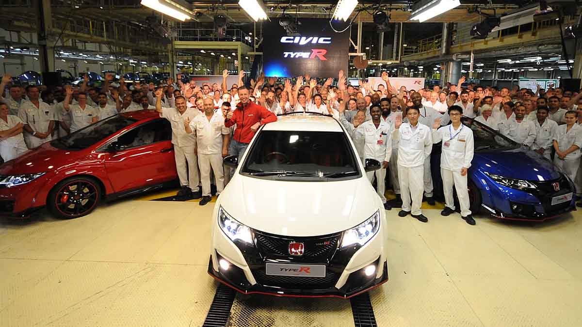 Honda Civic Type R 回归日本生产，本田 Swindon 工厂出售！