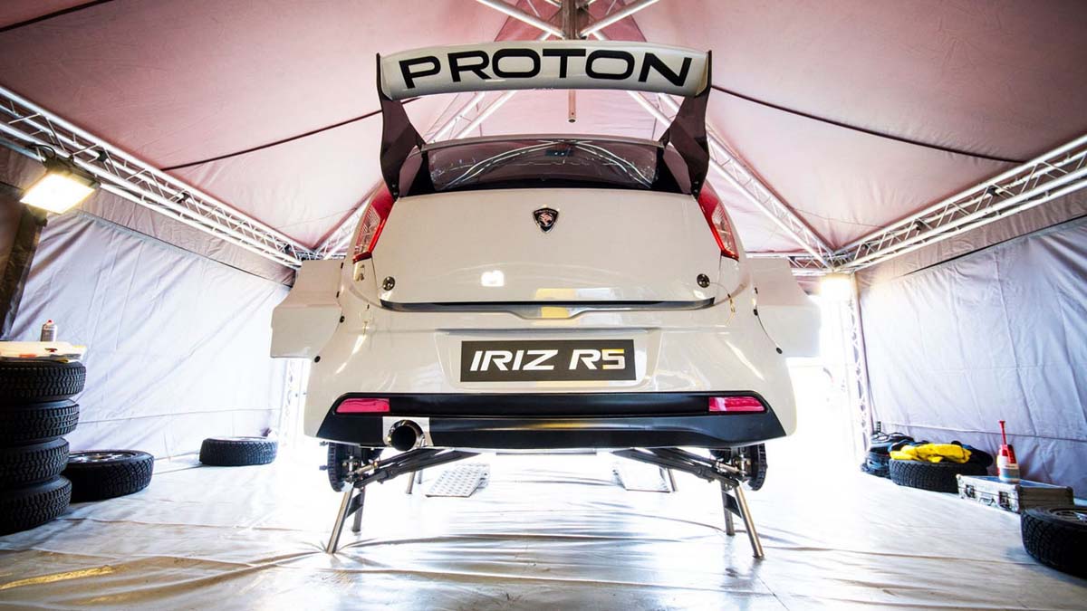 Proton Iriz R5 赛事车出售，左驾右驾皆提供
