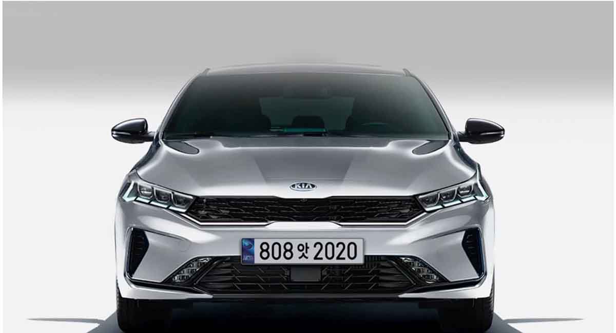 2021 Kia K3 小改款现身,化身迷你版 K5 !