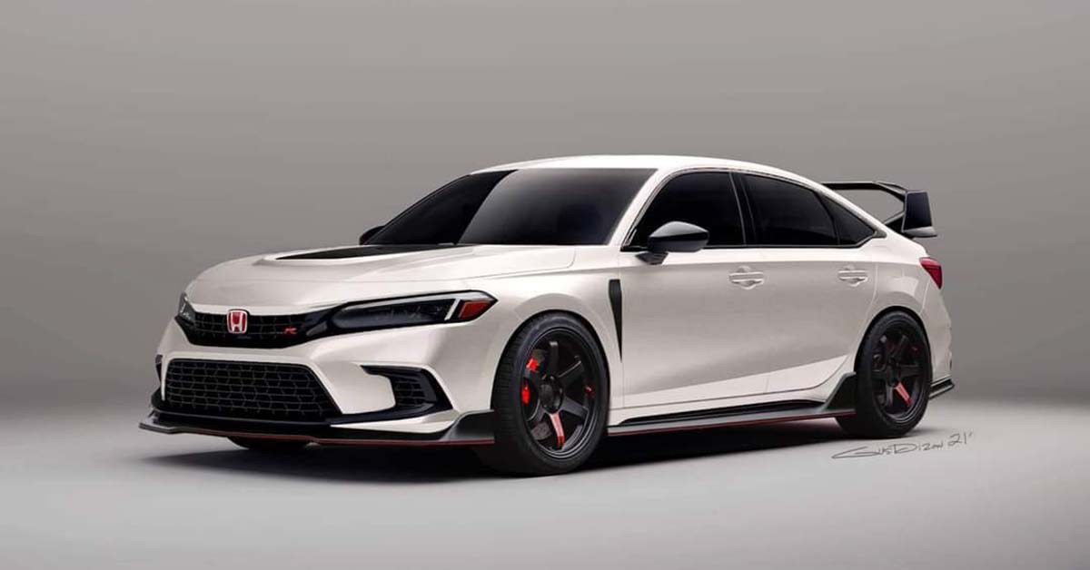 2022 Honda Civic 改装渲染图，你觉得怎么样？