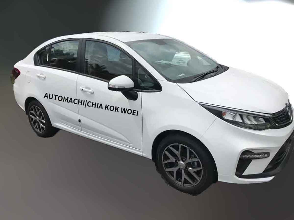 2021 Proton Persona 实车照曝光,搭新LED头灯组