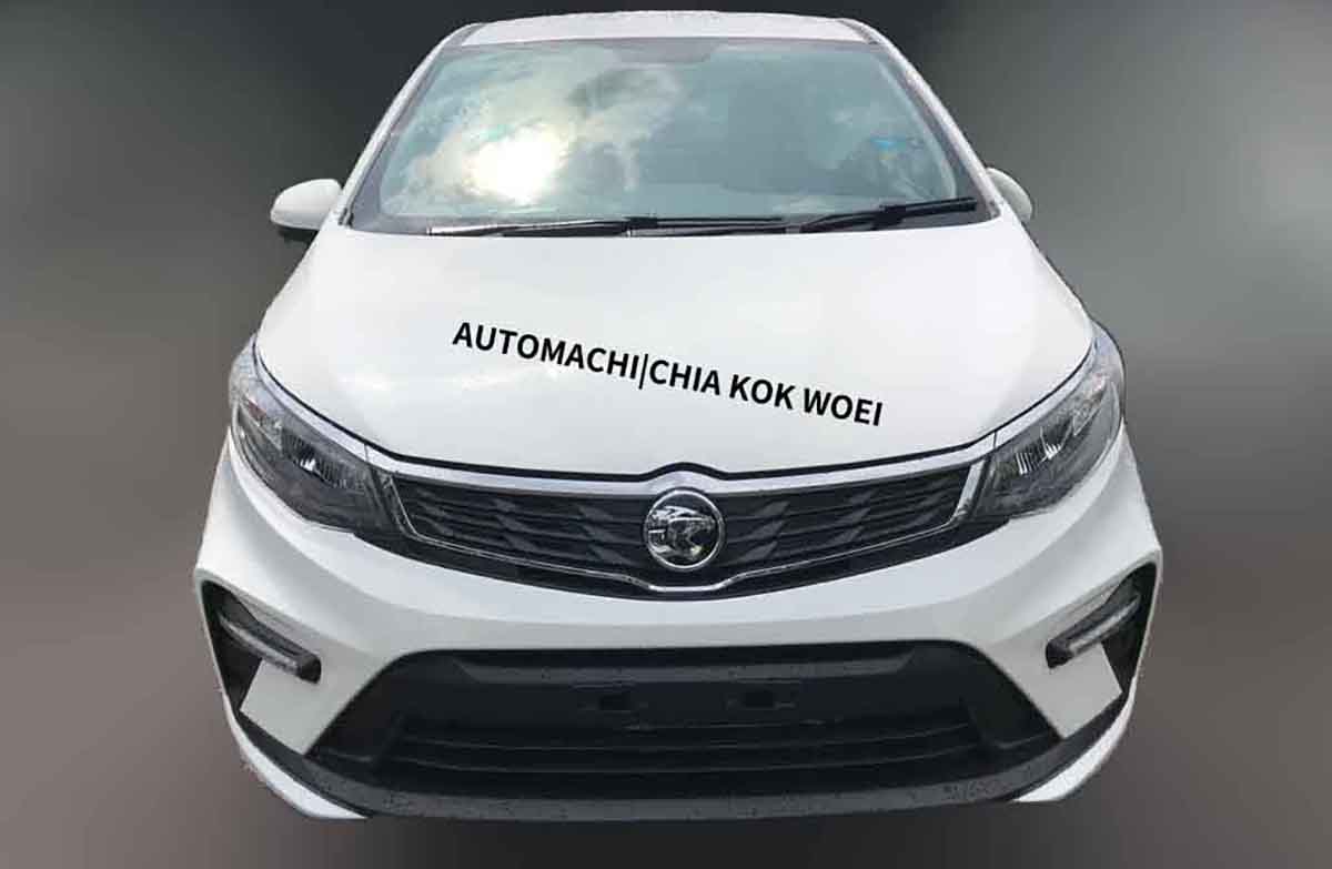 2021 Proton Persona 实车照曝光,搭新LED头灯组