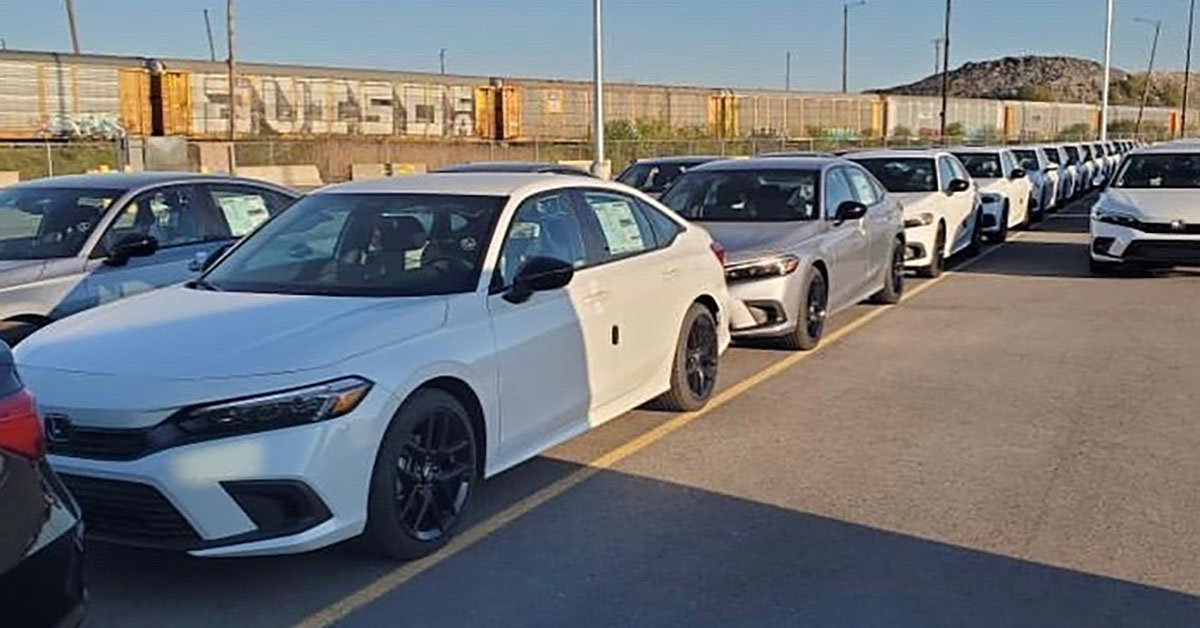 2022 Honda Civic 量产版现身，正式发售在即！