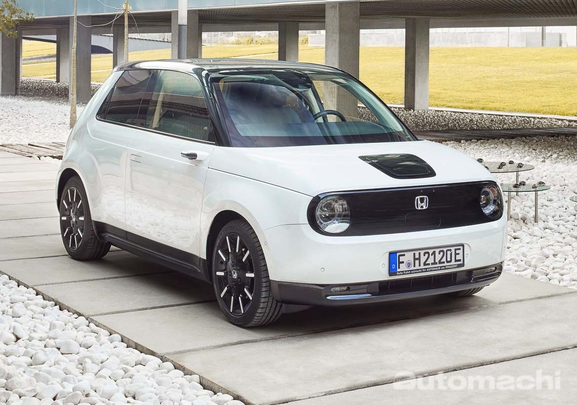 Honda e ，首款获得德国年度风云车的日系车！