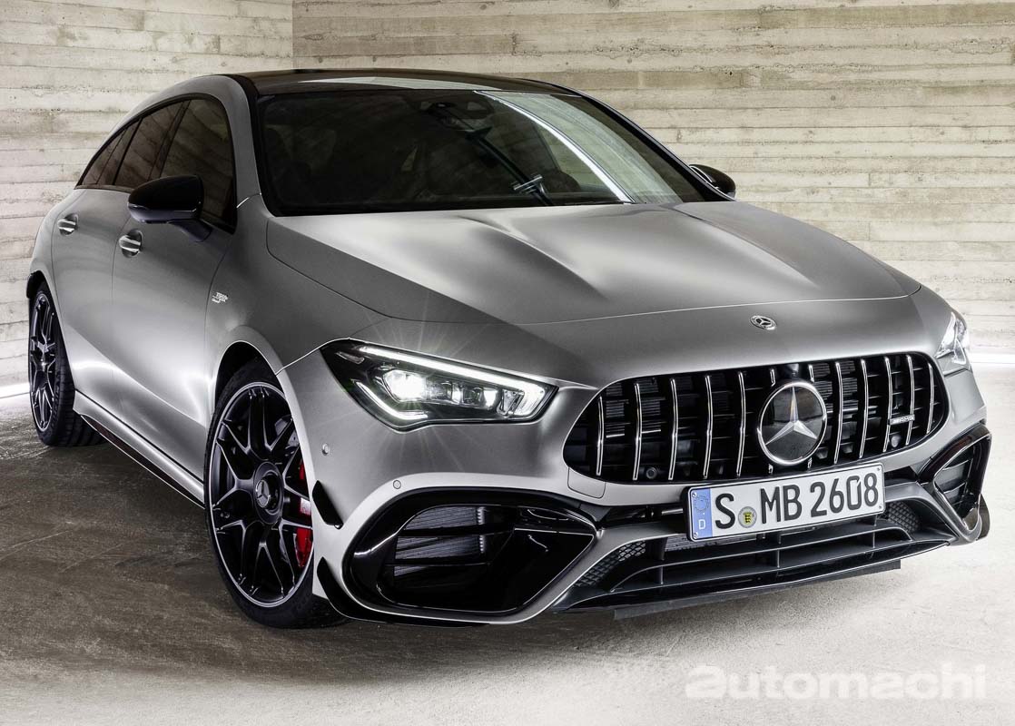 Mercedes-AMG CLA45S Shooting Brake ,热血爸爸的最佳选择