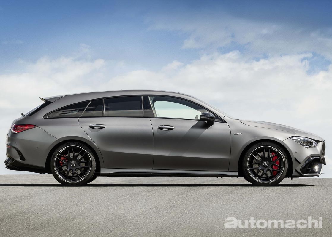 Mercedes-AMG CLA45S Shooting Brake ,热血爸爸的最佳选择