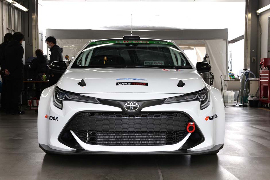 Toyota Corolla 黑科技赛车测试中！