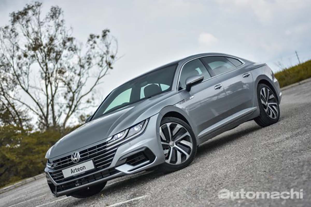 Volkswagen Arteon 小改款车型无预警现身官方面子书!
