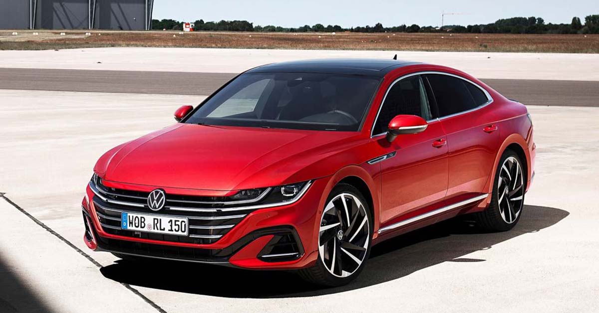 Volkswagen Arteon 小改款车型无预警现身官方面子书！