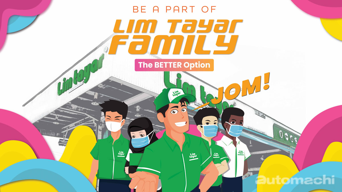 Lim Tayar Family 连锁轮胎店计划欢迎你加盟！