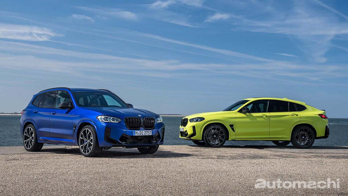 2021 BMW X3 和 X4 小改款正式发布