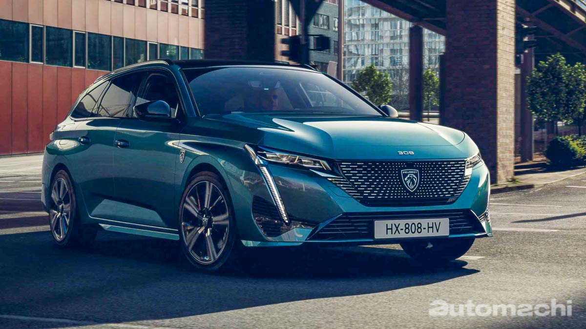 2022 Peugeot 308 SW 登场，优雅旅行车