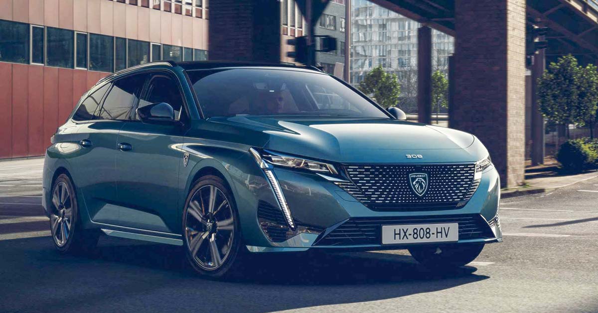 2022 Peugeot 308 SW 登场，优雅旅行车