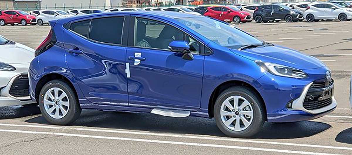 2022 Toyota Aqua 正式现身，每公升燃油形式30公里？