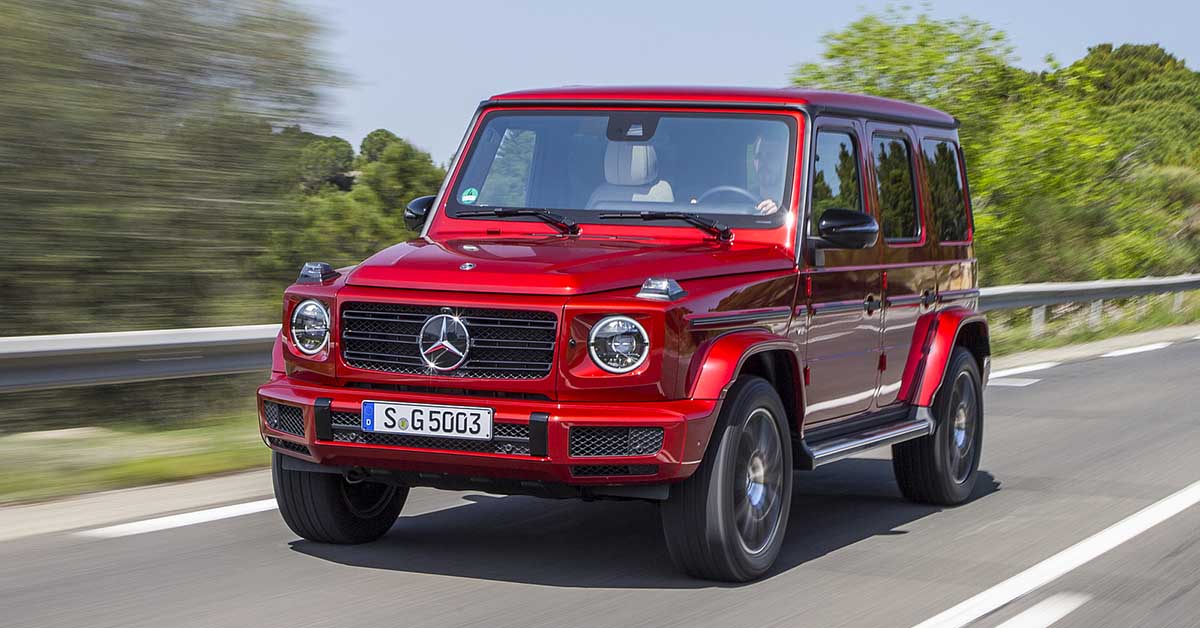 Mercedes-Benz G350d ，霸气十足的SUV！