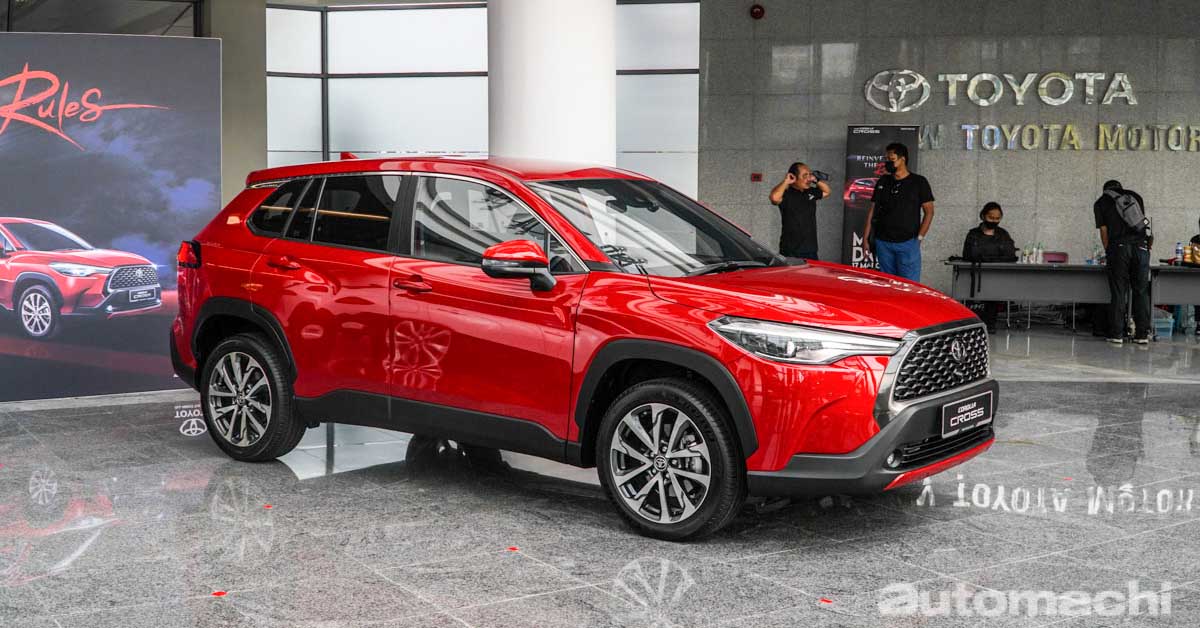 Toyota Corolla Cross 售价调整，1.8V新售价RM 129,266