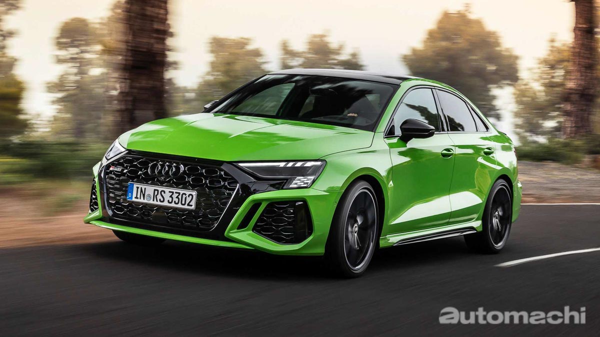 2022 Audi RS3 正式登场，0-100加速3.8秒！