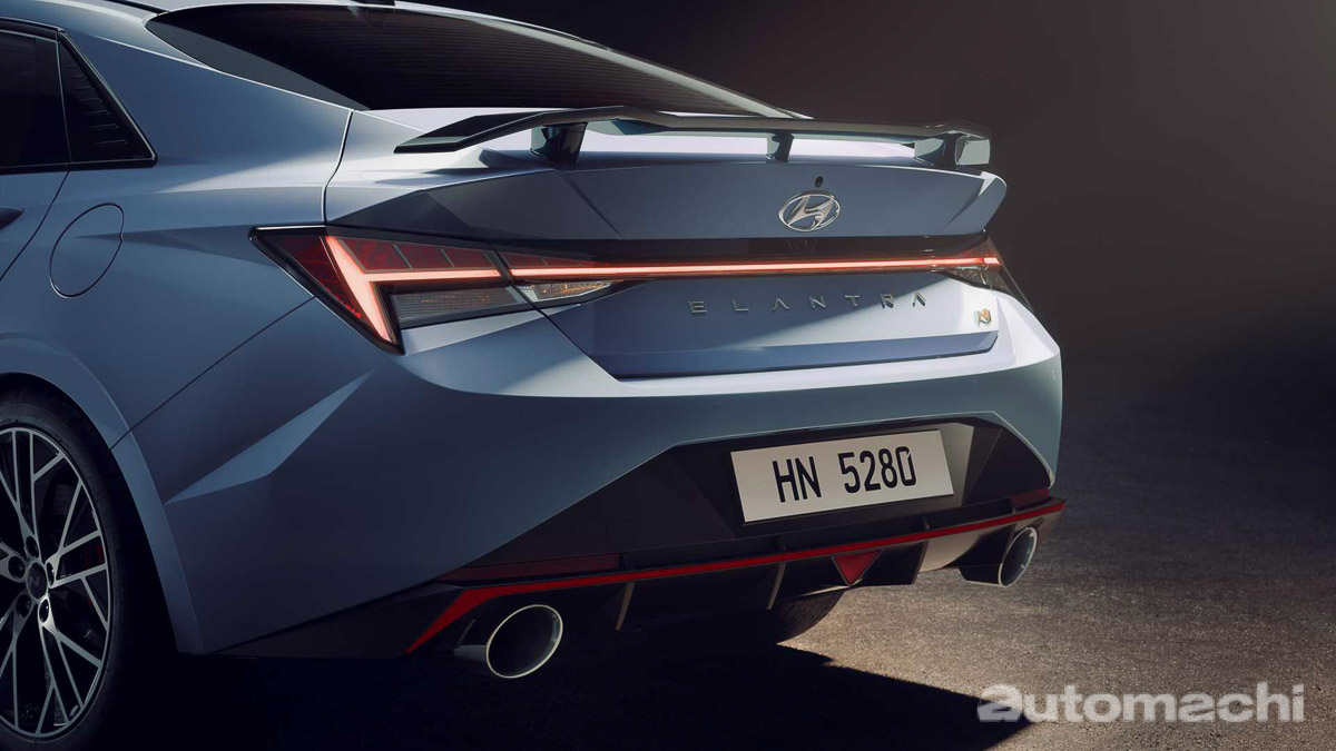 2022 Hyundai Elantra N 搭载2.0L涡轮震撼登场!